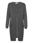 N2675, Milasz Ls Long Cardigan Saint Tropez Grey