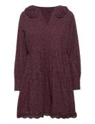 Yasblicco Ls Dress YAS Burgundy