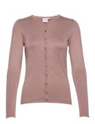 A8661, Milasz R-Neck Cardigan Saint Tropez Pink