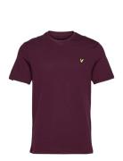 Plain T-Shirt Lyle & Scott Purple