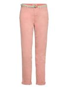 Chinos With Innovative Stretch Fibres Esprit Casual Pink
