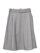 Women Skirts Woven Midi Esprit Collection Grey