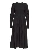 Morianagz Solid Long Dress Gestuz Black