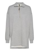 Carmel Sweatshirt Mother Of Pearl Grey