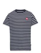 Timmi Kids Organic/Recycled Striped T-Shirt Kronstadt Patterned