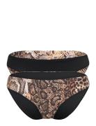 Catriona Rev Bikini Bottom AllSaints Patterned