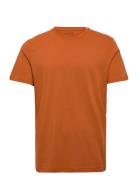 Slhnorman180 Ss O-Neck Tee S Selected Homme Orange