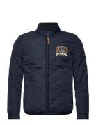 Quilted City Jacket Lindbergh Navy