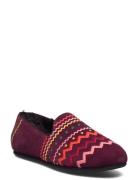 Hums Color Zigzag Loafer Hums Red