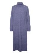 Objabbie L/S Knit Dress Pb12 Object Blue