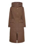 Objkatie Long Coat Object Brown