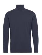 Slhrory Ls Roll Neck Tee B Selected Homme Navy
