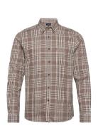 Peter Lt Flannel Checked Shirt Lexington Clothing Patterned