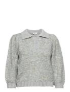 Yrsa Pullover With Collar Noa Noa Grey