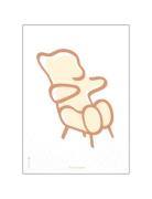 Bamse Hvid Brainchild Patterned