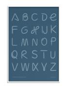 A-Z / Blue Olle Eksell Patterned