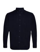 Slhregrick-Cord Shirt Ls W Selected Homme Navy