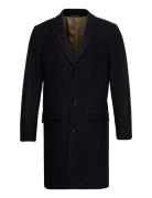 Recycled Wool Coat Lindbergh Navy