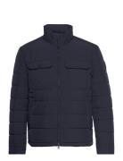 D1. Channel Quilted Windcheater GANT Navy