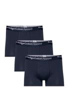 3-Pack Underwear - Gots/Vegan Knowledge Cotton Apparel Navy