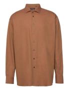 Regular Fit Mens Shirt Bosweel Shirts Est. 1937 Brown