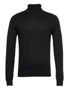 Mélange Roll Neck Knit Lindbergh Black