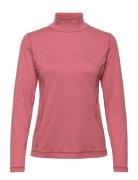 Agnes Ls Roll Neck Daily Sports Pink