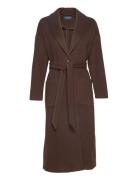 Nathalie Wool/Cashmere Blend Coat Lexington Clothing Brown