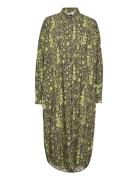 Colette Saale Dress Aop Mads Nørgaard Green