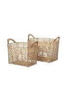 Kurv 'Safi' Rattan Broste Copenhagen Beige