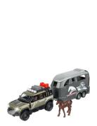 Majorette Grand Series Land Rover Horse Carrier Majorette Patterned