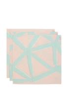 Ukkospilvi Napkin 43X43 3Pcs Marimekko Home Pink