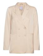 Blazer With Slit And Buttons Coster Copenhagen Cream