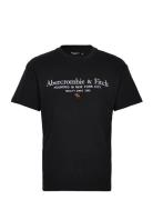 Anf Mens Graphics Abercrombie & Fitch Black