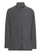 Fleece Jacket, Full Zip Color Kids Grey