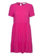 Vipaya S/S Dress - Noos Vila Pink