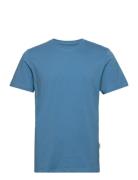 Slhaspen Ss O-Neck Tee Noos Selected Homme Blue