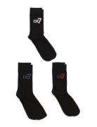 Cr7 Kids Socks 3-Pack CR7 Black