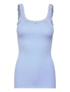 Rwbabette Silk Sl Deep Back Lace To Rosemunde Blue