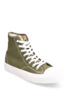 Biajeppe Sneaker High Canvas Bianco Green