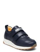 Shoes - Flat - With Velcro ANGULUS Navy