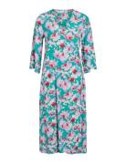 Vikikki Lya 3/4 Wrap Midi Dress/Su Vila Blue