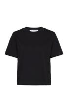 Slfessential Ss Boxy Tee Noos Selected Femme Black