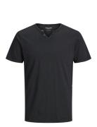 Jjesplit Neck Tee Ss Noos Jack & J S Black