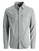 Jjesheridan Shirt L/S Noos Jack & J S Grey