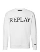 Sweater Regular Pure Logo Replay White