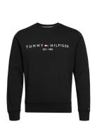 Tommy Logo Sweatshirt Tommy Hilfiger Black