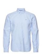 Solid Oxford Shirt L/S Lindbergh Blue