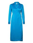 Yassigne Ls Midi Dress - Ca YAS Blue