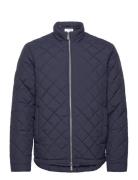 Slhjohn New Quilted Jacket Ex Selected Homme Navy